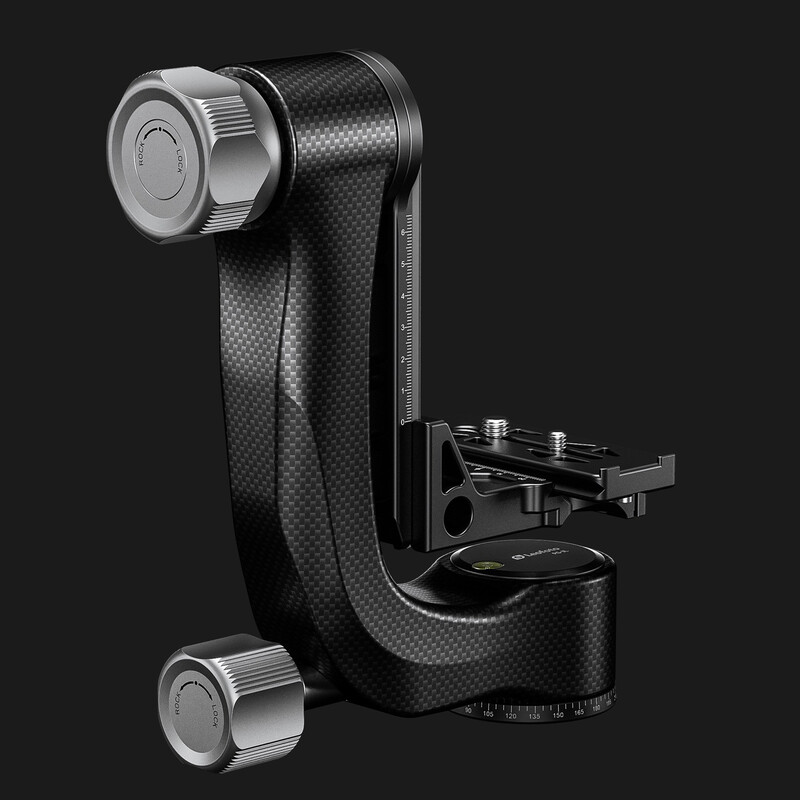 Leofoto PG-3L Carbon Fiber Gimbal Head - Image 4