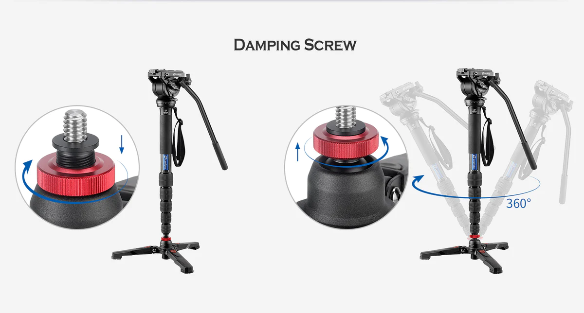 Leofoto VD-02 Monopod Base Support System - Image 4
