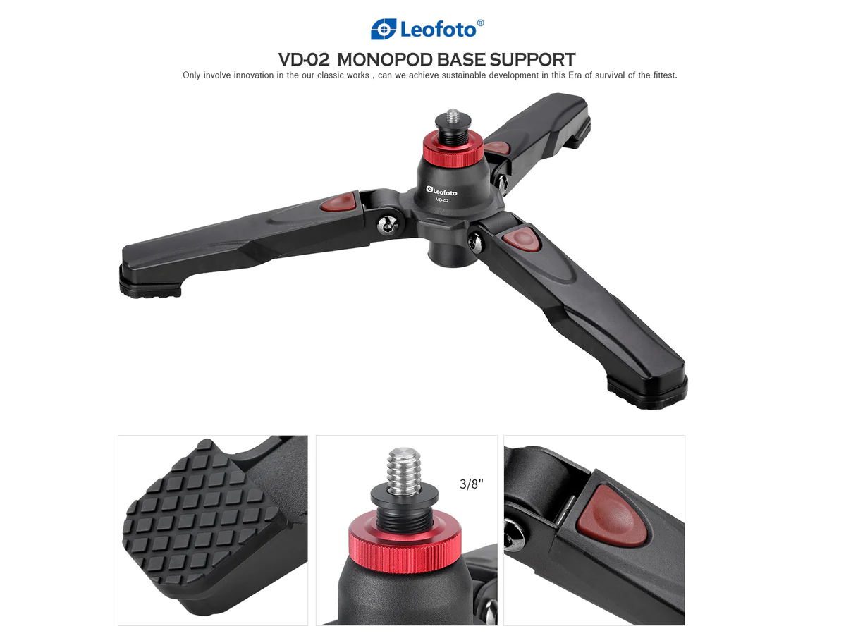 Leofoto VD-02 Monopod Base Support System