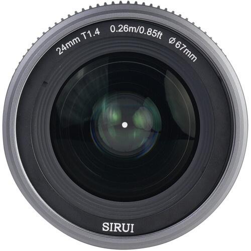 SIRUI VP-1 Vision Prime 24mm T1.4 Full-Frame Cine Lens (Metal Gray) - Image 4