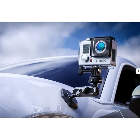 Leofoto LAC-01 Magnetic Sports Camera Mount - Image 5