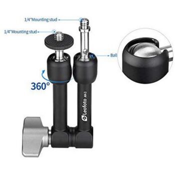 Leofoto AM-3 Magic Arm with 1/4" Stud