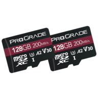 ProGrade Digital 128GB MicroSDXC UHS-1 V30 Memory Card-2 Pack-PGMSD128GBSP2NA