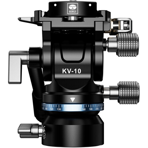 Sirui KV-10 Pan and Tilt Head with Leveling Base - Image 2