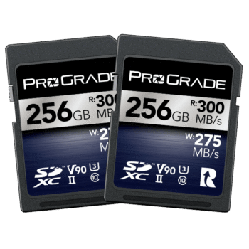 ProGrade Digital Iridium SDXC UHS-II V90 Memory Card 256GB 2 Pack-PGSD256GBIK2NA