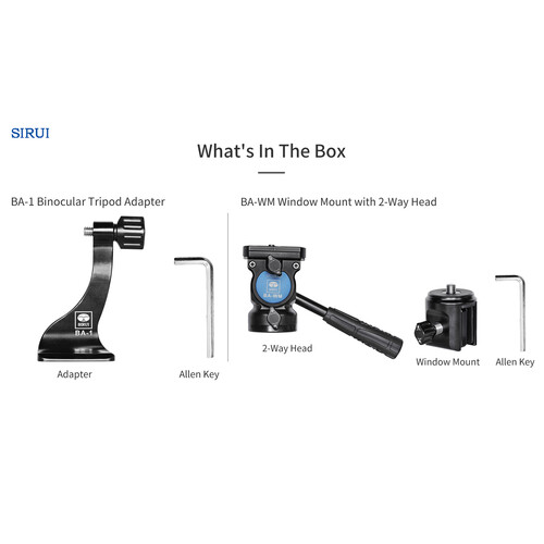 Sirui BA-WM Window Mount with 2-Way Head - Image 2