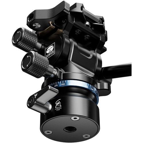Sirui KV-10 Pan and Tilt Head with Leveling Base - Image 5