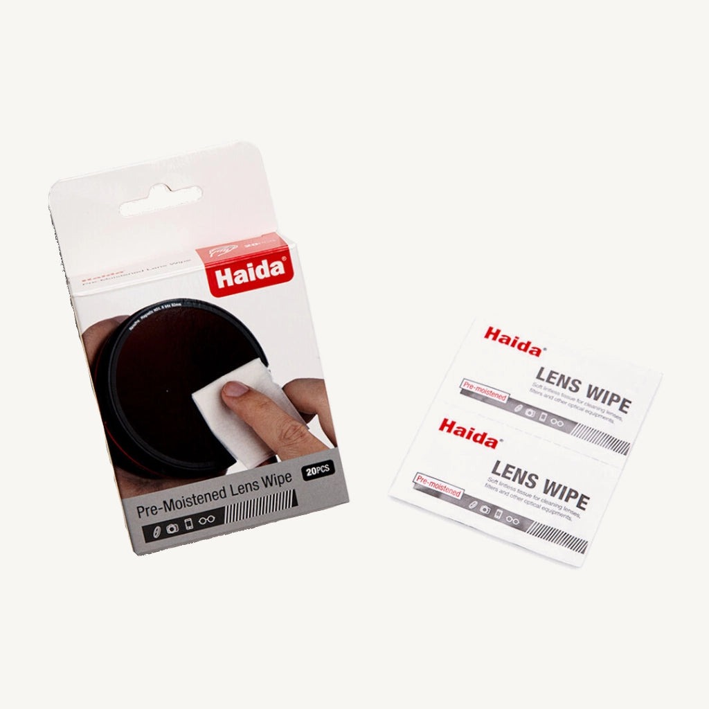 Haida HD4634 Pre-Moistened Lens Wipes / 20pcs - Image 3