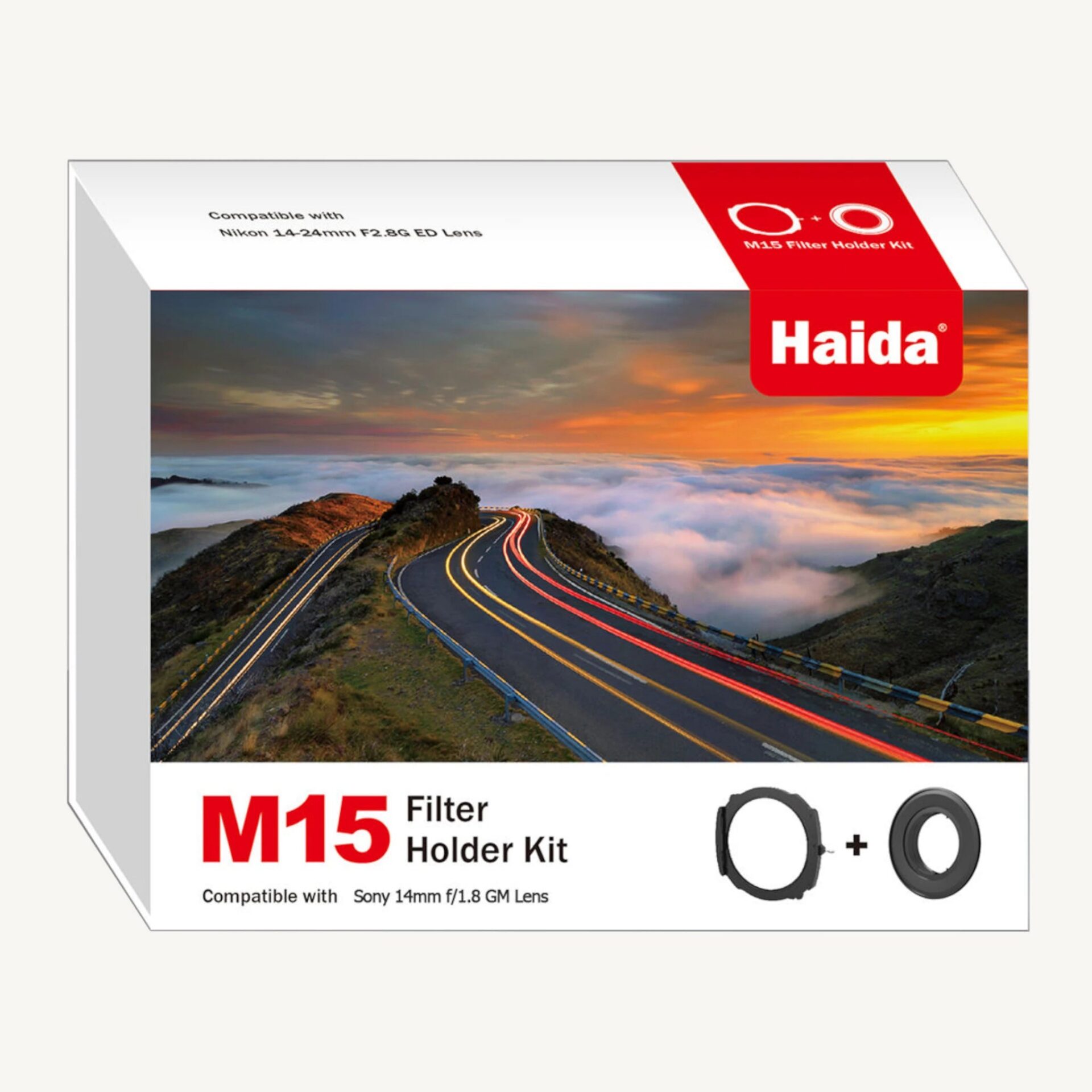 Haida M15 Filter Holder Kit for Sony 14mm F1.8 GM Lens - Image 4