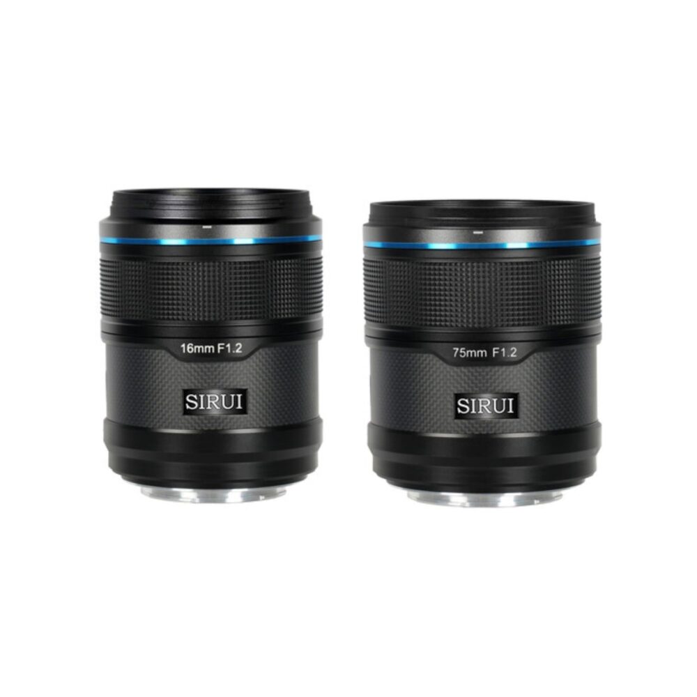 Sirui Sniper 16mm & 75mm F1.2 APS-C/S35 Auto-Focus Lens Kit - Image 2