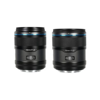 Sirui Sniper 16mm & 75mm F1.2 APS-C/S35 Auto-Focus Lens Kit
