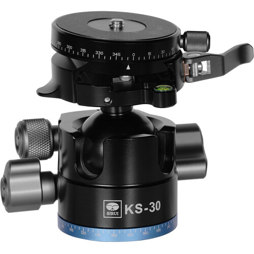 Sirui KS-30 Low Gravity QR Ball Head with Panning Arca-Type Plate - Image 2