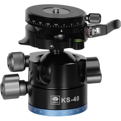 Sirui KS-40 Low Gravity QR Ball Head with Panning Arca-Type Plate - Image 2