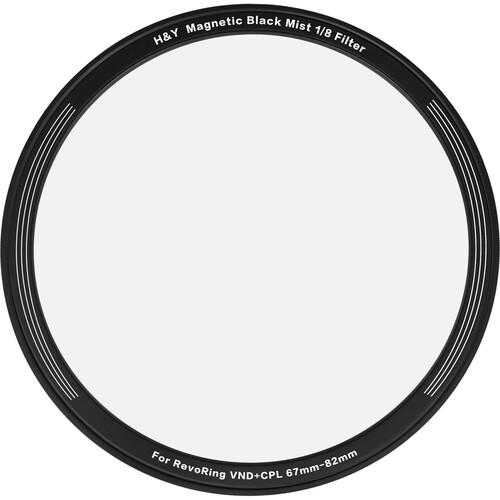 H&Y Filters Black Mist Magnetic 1/8 Clip-On Filter for RevoRing (67-82mm)