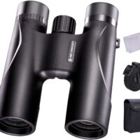 K&F Concept 12 x 32 Compact Binoculars for Children and Adults, BAK4 Prism + FMC Broadband Green Film for Bird Watching, Outdoor Adventure, Show and Concert