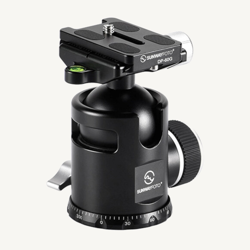 Sunwayfoto EB-44 EPIC Lightweight Ball Head with Quick Release plate